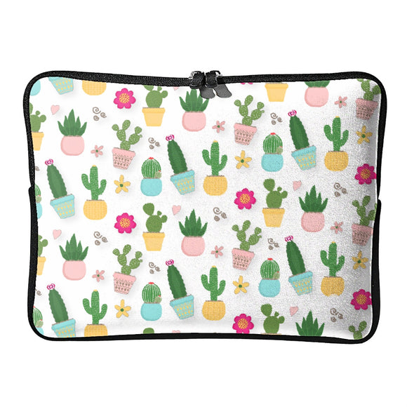 Colorful Cactus Laptop Bag
