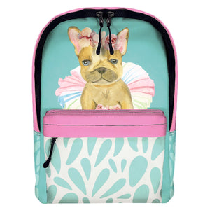 Frenchie Leather Backpack
