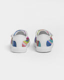 Spiral Rainbow Kids Velcro Sneaker