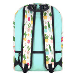 Colorful Cactus Leather Backpack