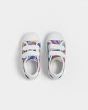Spiral Rainbow Kids Velcro Sneaker